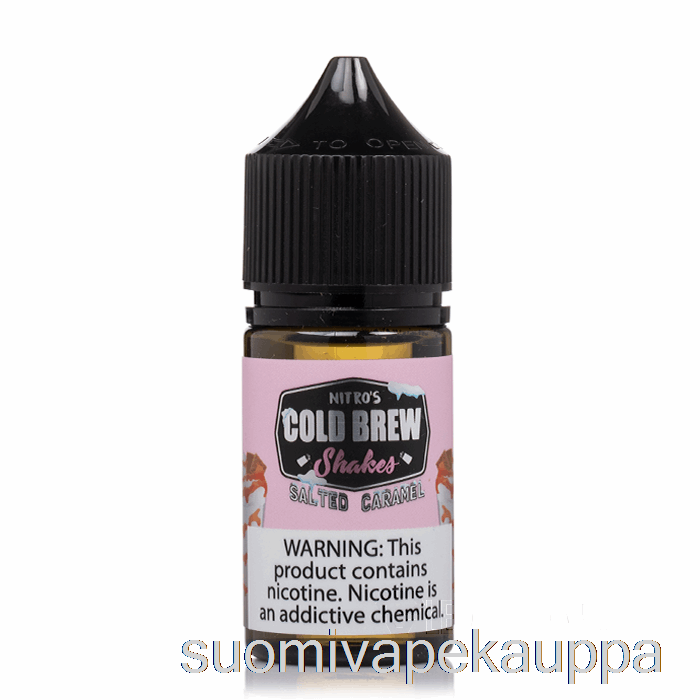 Vape Netistä Suolakaramelli - Nitroskylmäkeittosuolat - 30ml 45mg